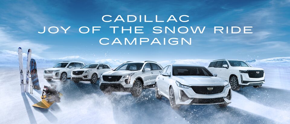 CADILLAC JOY OF THE SNOW RIDE CAMPAIGN