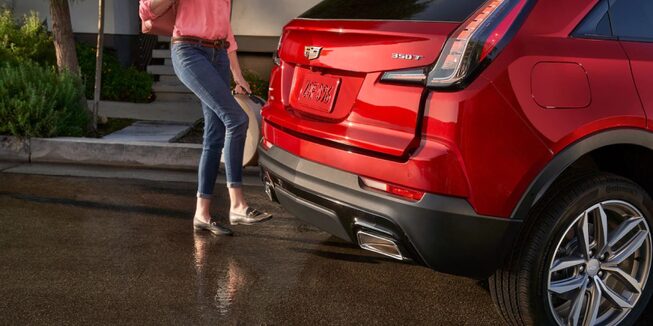 XT4 EXTERIOR インフラレッドティントコート後ろから