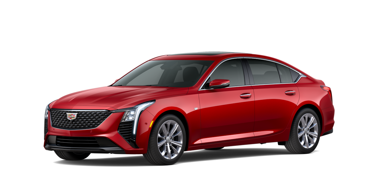 Three-quarters Profile of a 2025 CT5