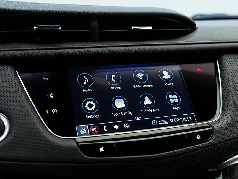 The Premium Technology Packed Infotainment System of the Cadillac XT5