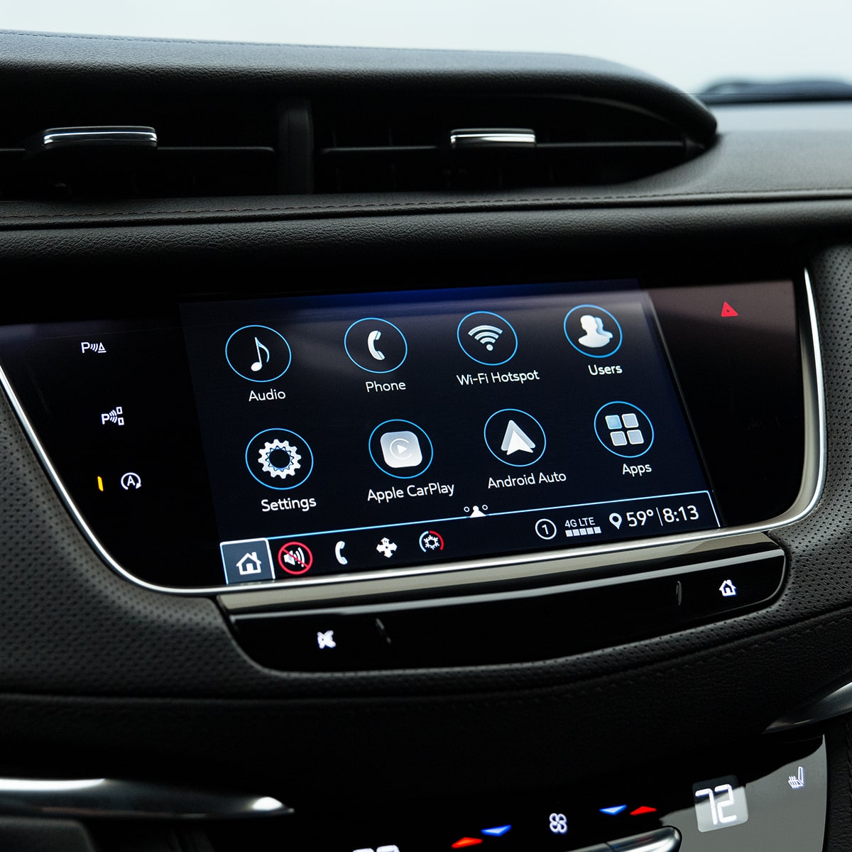 The Premium Technology Packed Infotainment System of the Cadillac XT5