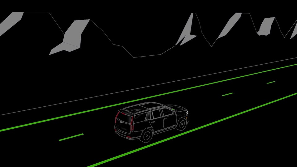 The Lane Keep Assist Safety Technology of the 2025 Cadillac XT6