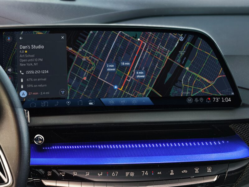The 2025 OPTIQ Display Screen's Google Built-In Compatibility Feature Utilizing the Navigation System