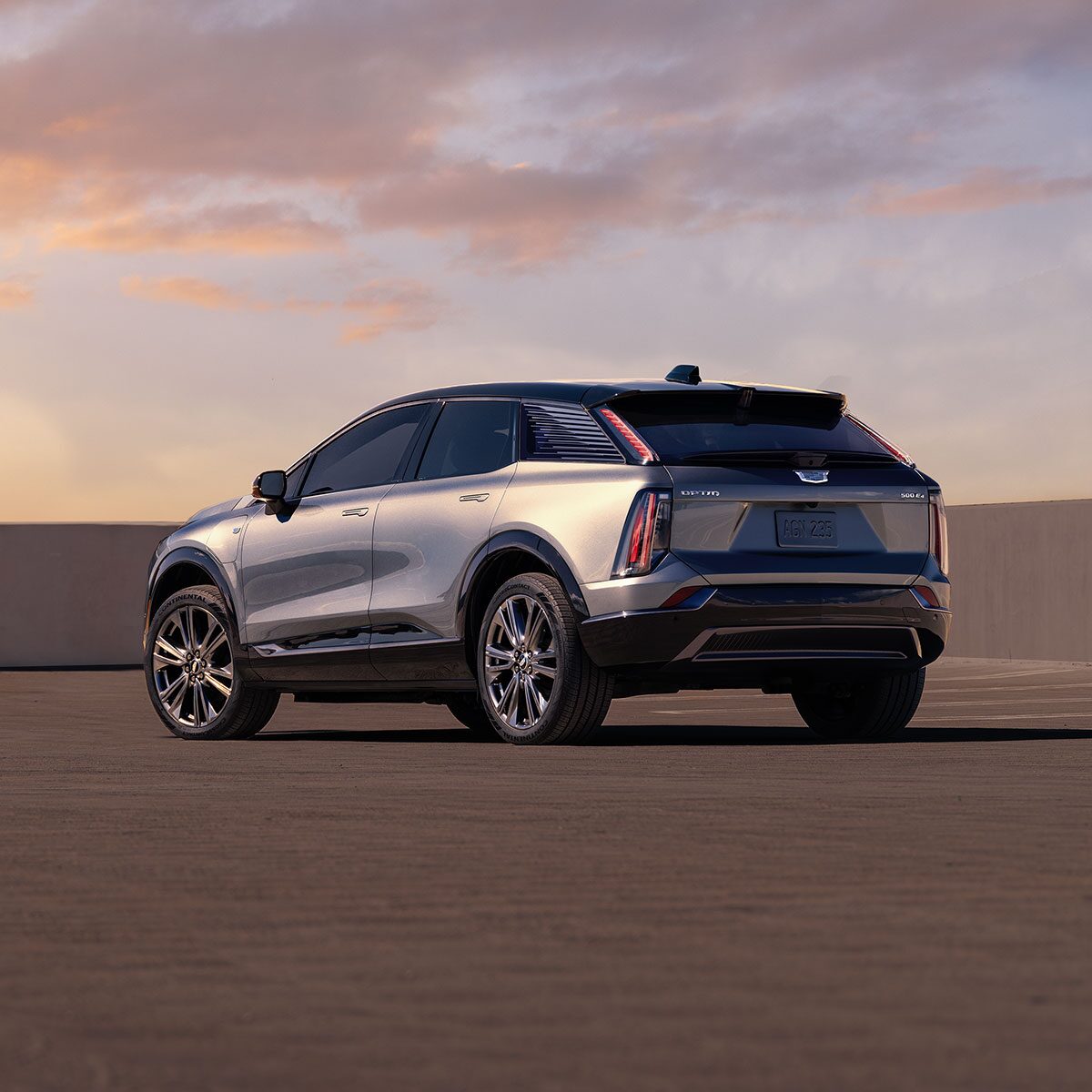 Rear View Shot of the 2025 Cadillac OPTIQ Parked