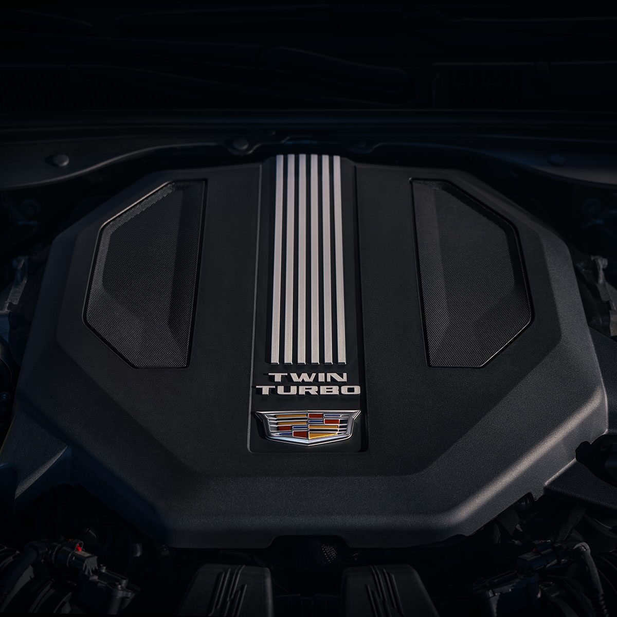 Close-up of an Engine Inside a 2025 Cadillac CT5-V
