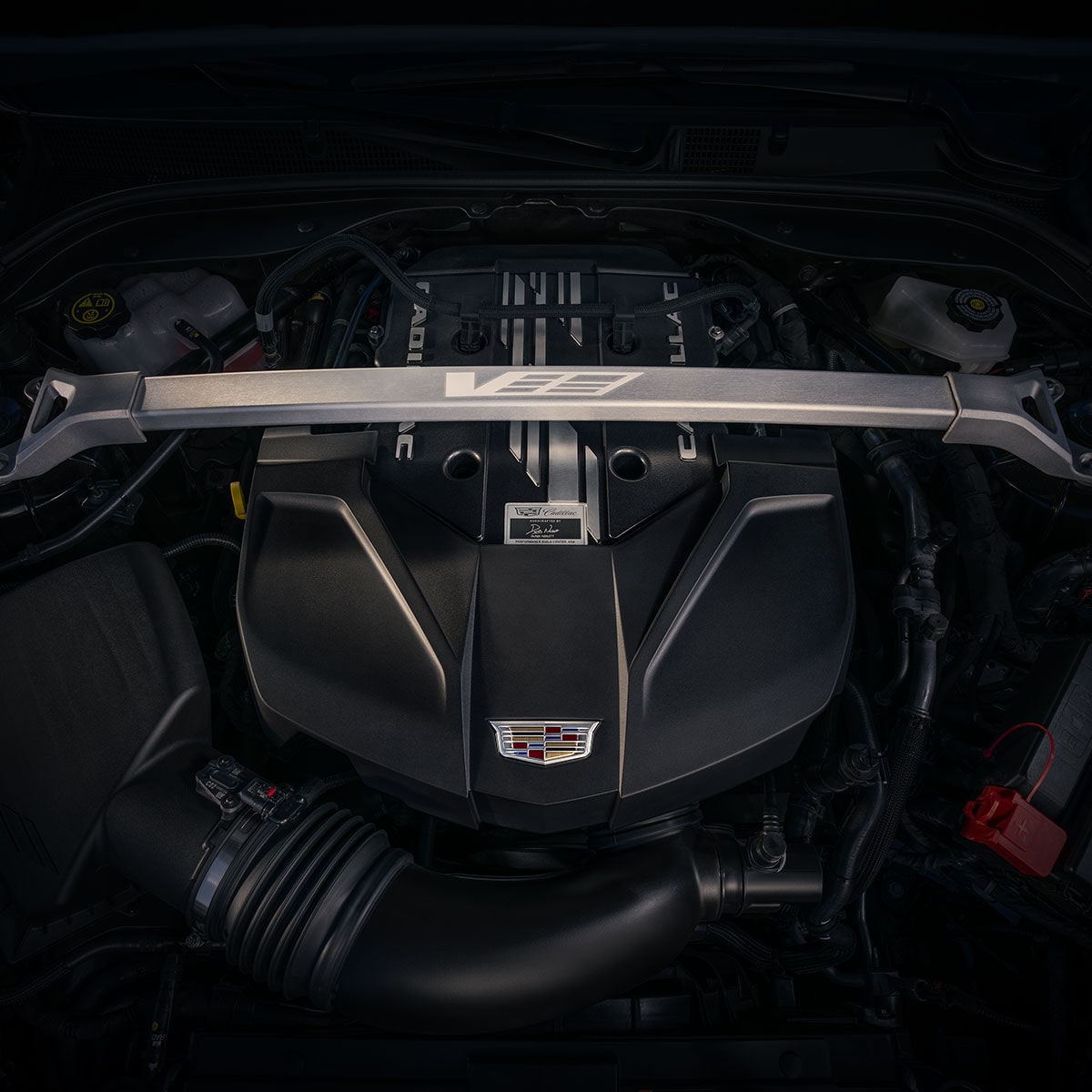 Close-up of an Engine Inside a 2025 Cadillac CT5-V