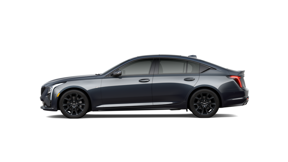 A Blue Profile of a Red 2025 Cadillac CT5