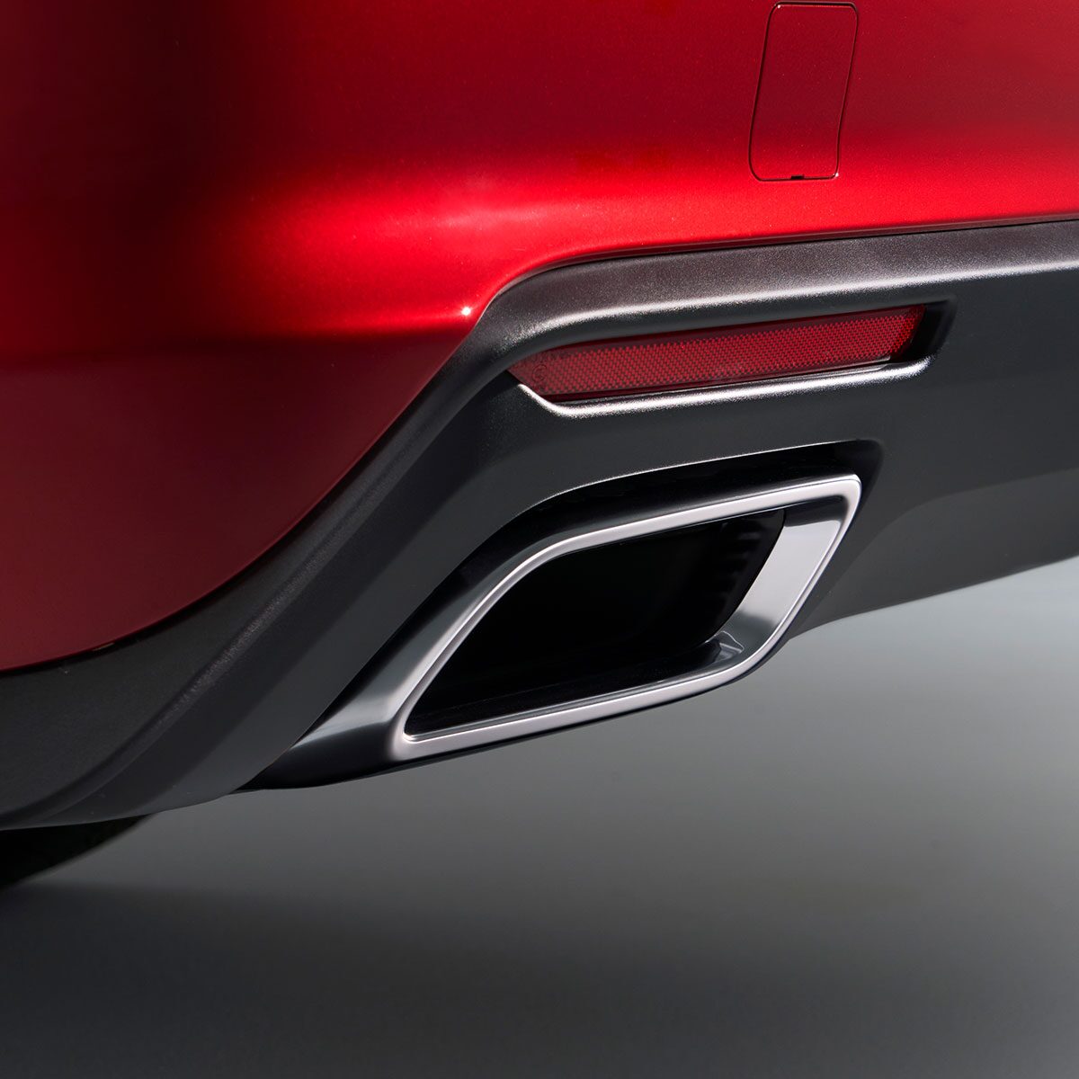 View of the 2025 Cadillac CT5 Exhaust on Rear End