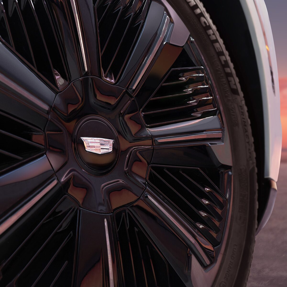 Close-Up of the Rims on the 2026 ESCALADE IQL