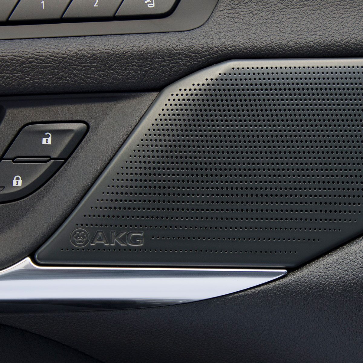 The AKG Speaker on a CT4-V Interior Door