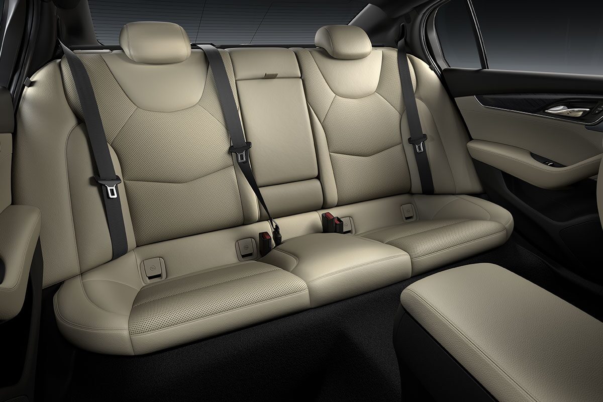 The 2026 Cadillac CT5 Spacious Back Row and Leather Seating