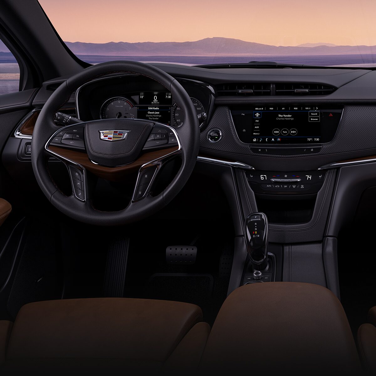 The Luxurious Interior Dashboard in The 2026 Cadillac XT5