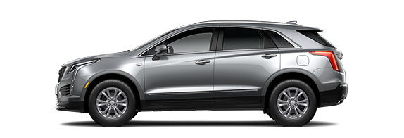 Profile View of a Silver 2026 XT5 in the Luxury Trim